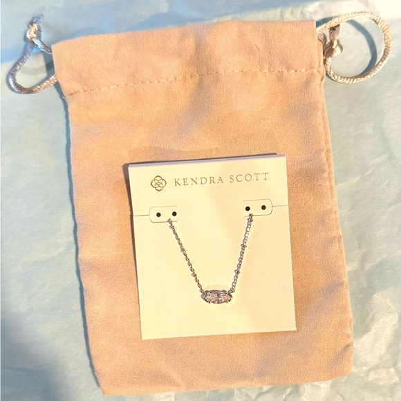 Genevieve Silver Satellite Short Pendant Necklace - Picture 3 of 6